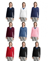 Ladies Modern Stretch Cotton Cardigan