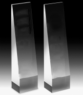 Angeled Obelisk Award - 9"