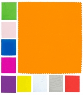 6" X 6" 100% Microfiber RPET Recycled Polyester Cleaning Cloth &