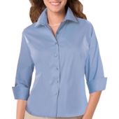 Ladies' Easy Care Stretch Poplin Blouse