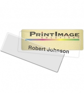 Complete Click-It Name Badge (Standard Size 3" x 1")