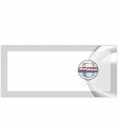 Fort Worth Plastic Name Badge: 3-6 Sq In