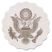 40 Pt. 3.625" Round Scalloped Coaster