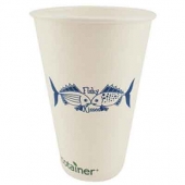 16 Oz. Eco-Friendly Solid White Cups - High Lines