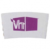 16 Oz. White Kraft Java Beverage Wraps