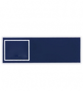 Los Angeles Standard Plastic Name Badge (Standard Size 3" x 1")