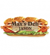 NOLA Plastic Name Badge ( between 6 and 9 sq. in.)