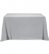 Flat 3-sided Table Cover - fits 6 foot standard table