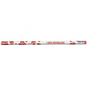 Political Foil Pencil - Republican