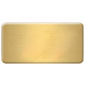 New York Standard Metal Name Badge (Standard Size 3" x 1-1/2")