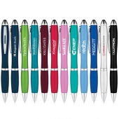 Metallic Curvaceous Ballpoint Stylus