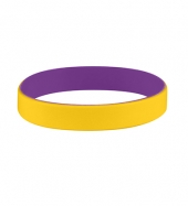 Colored Letter Silicone Bracelet