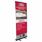 Fabric-Reinforced Retractor Banner 31.5" Kit