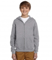 Jerzees Youth NuBlend® Fleece Full-Zip Hooded Sweatshirt
