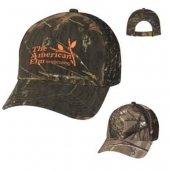 Realtree® & Mossy Oak® Hunter's Retreat Mesh Back Cap_Embroidered