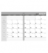 Academic Year Desk Planner with Custom Cover