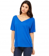 Bella + Canvas Ladies' Slouchy V-Neck T-Shirt