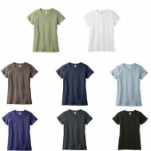 Ladies' 100% Organic Cotton Classic Short-Sleeve T-Shirt