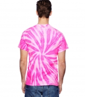 Tie-Dye Adult 5.4 oz., 100% Cotton Twist Tie-Dyed T-Shirt