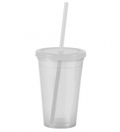 The Pioneer - 16 oz. Insulated Straw Tumbler