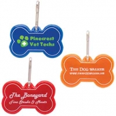 Dog Bone Reflective Collar Tag