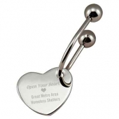Designer Inspired Heart Keytag