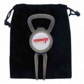 Magnetic Ball Marker Bottle Opener Divot Tool