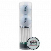 2 Ball Tube With Poker Chip Ball Marker And 8 Tees