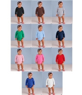 Rabbit Skins Infant Long-Sleeve Bodysuit