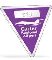 Inside Parking Permits-Clear Adhesive-Not Numbered