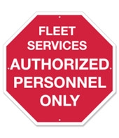Plastic & Security Signs-.023" Thicknesse