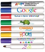 Bullet Tip Dry Erase Marker - Full Color Decal