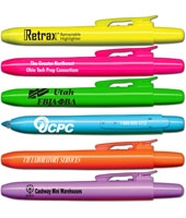 Retrax® Highlighter - Retractable Highlighter