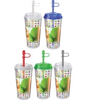 16 oz. TakeOut Tumbler Infuser - (Clear Film Insert)