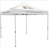 10' Premium Tent Kit, Vented Canopy (Imprinted, 4 Locations)