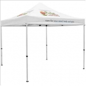 10' Premium Tent Kit, Vented Canopy (Imprinted, 3 Locations)