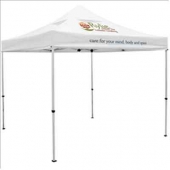 10' Premium Tent Kit, Vented Canopy (Imprinted, 2 Locations)