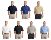 Port Authority® - Short Sleeve Value Poplin Shirt
