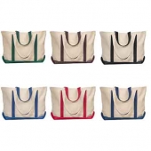 Liberty Bags Carmel Classic XL Cotton Canvas Boat Tote