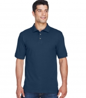Men's Tall 6 oz. Ringspun Cotton Piqué Short-Sleeve Polo
