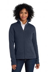 Port Authority® Ladies Slub Fleece Full-Zip Jacket