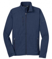 Eddie Bauer® Shaded Crosshatch Soft Shell Jacket