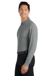 Port Authority® Tall Silk Touch™ Long Sleeve Polo
