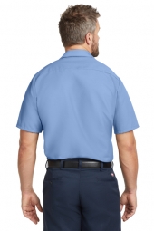 Red Kap® Long Size, Short Sleeve Industrial Work Shirt