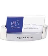 Goodfaire Two-Tone Silver Card Holder