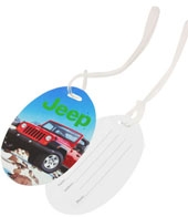 Oval Luggage Tag