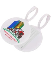 Circle Luggage Tag