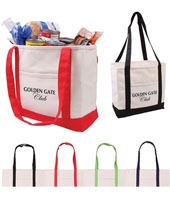 Cotton Canvas Boat Tote
