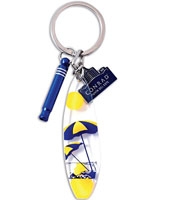 Key Tag - Emergency Whistle With Acrylic Message Tag