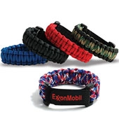 Stock Paracord Wristbands & Key Tags